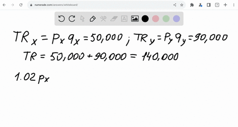 you-are-the-manager-of-a-firm-that-receives-revenues-of-50000-per-year-from-product-x-and-90000-per-year-from-product-y-the-own-price-elasticity-of-demand-for-product-x-is-3-and-the-cross-pr-50019
