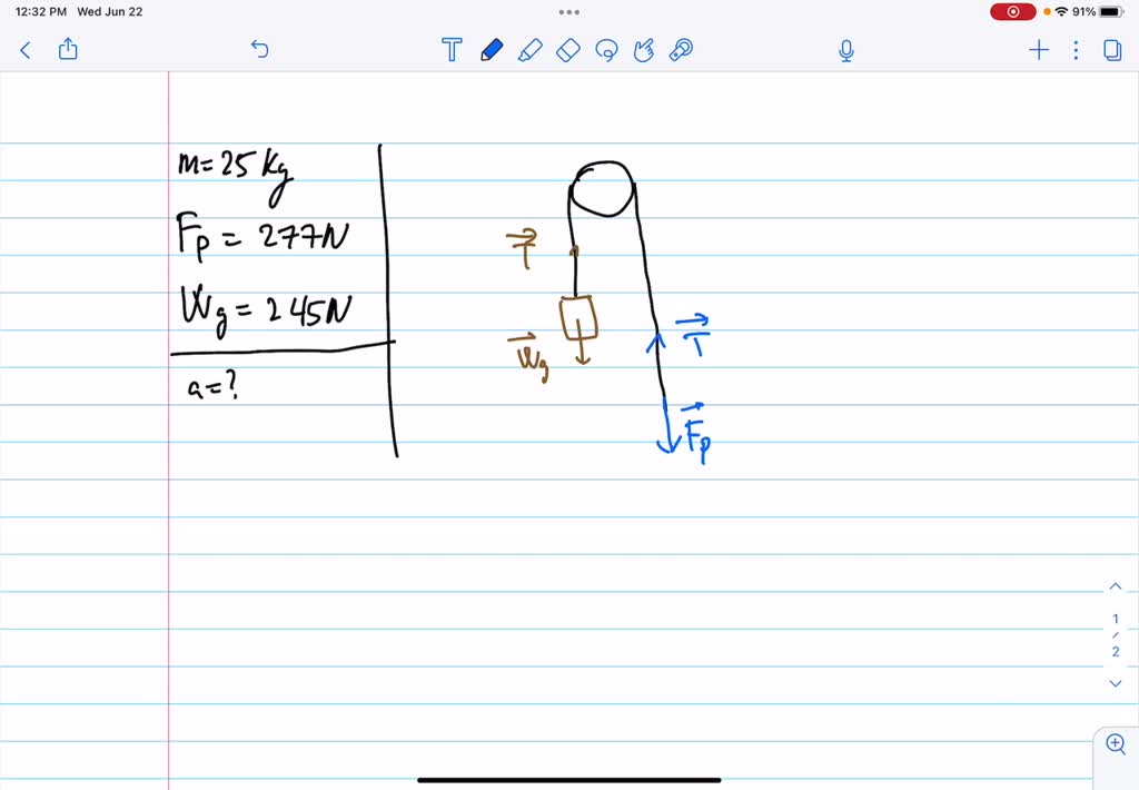 n en attaché - 5 SOLVED: A farmhand attaches a 25-kg bale of hay to one end of a rope passing over a frictionless pulley connected to a beam in the hay barn. Another farmhand then pulls