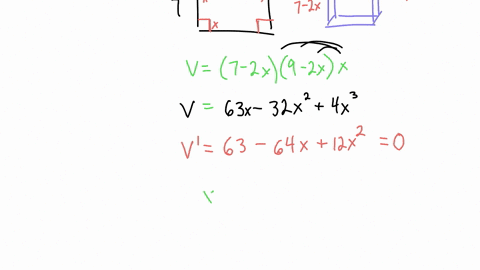 a-box-is-formed-by-cutting-squares-from-the-four-corners-of-a-sheet-of-paper-and-folding-up-the-sides-suppose-the-paper-is-7-wide-by-9_-long-estimate-the-maximum-volume-for-this-box-hint-use-66177