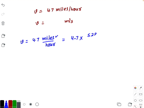 the-following-conversion-equivalents-are-given-1-mile-5280-ft-1-ft-12-in-1-m-328-ft-1-h-60-min-1-min-60-s-a-particle-has-a-velocity-of-47-miles-per-hour-what-is-the-rate-in-ms-96603