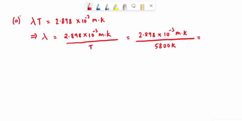 suppose-we-approximate-the-sun-as-a-blackbody-with-a-surface-temperature-of-5800-k-note-that-we-are-ignoring-the-absorption-produced-by-the-suns-atmosphere-a-at-what-wavelength-does-the-sun-03513