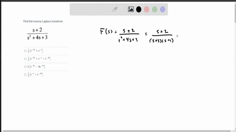 find-the-inverse-laplace-transform-fracs2s24-s3-frac13lefte-2-te-tright-frac13lefte-2-te-te-3-tright-2lefte-2-t-3-e-3-tright-frac12lefte-te-3-tright