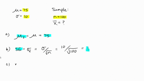 a-box-of-tickets-averages-out-to-75-and-the-sd-is-10-one-hundred-draws-are-made-at-random-with-replacement-from-this-box-a-find-the-expected-value-for-the-average-of-the-100-draws-b-find-the-74562
