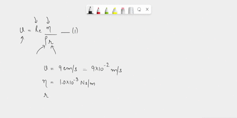 a-pipe-carrying-water-has-a-radius-of-10-cm-if-the-flow-velocity-is-90-cms-which-of-the-following-characterizes-the-flow-take-the-viscosity-of-water-to-be-10-103-nsm-turbulent-stagnant-strea-81746