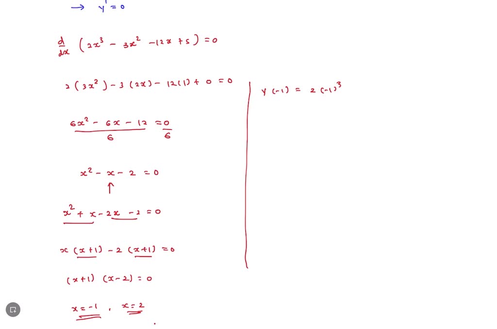 find absolute maximum and minimum value of function fx 12x 4 3