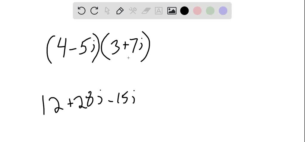 SOLVED: Complex numbers are used in electronics to describe the current ...