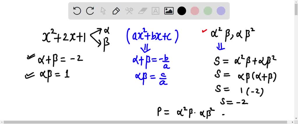 solved-if-alpha-and-beta-are-the-zeros-of-x-2-x-2-form-a-quadratic