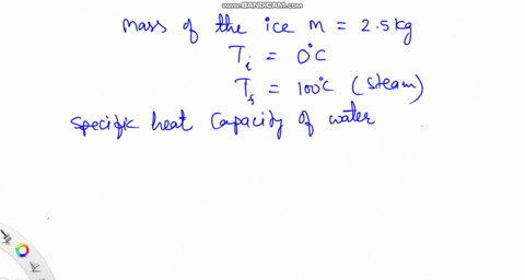 how-much-energy-is-required-to-completely-convert-25kg-of-ice-at-0-degrees-into-steam-at-100-degrees-specific-heat-of-water-4190-jkg-1k-1-latent-heat-fusion-334-x-103-jkg-1-latent-v-2256-x103-jkg-1