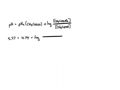 an-acetic-acid-buffer-solution-is-required-to-have-a-ph-of-527-you-have-a-solution-that-contains-001-mol-of-acetic-acid-what-molarity-of-sodium-acetate-will-you-need-to-the-solution-the-pka-97358