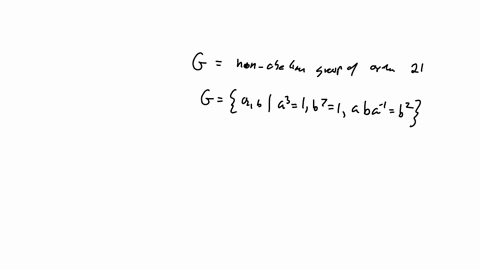 please-write-neatly-let-g-be-a-nonabelian-group-of-order-21prove-that-zg1-hintfirst-show-that-gzg-is-cyclic-82428