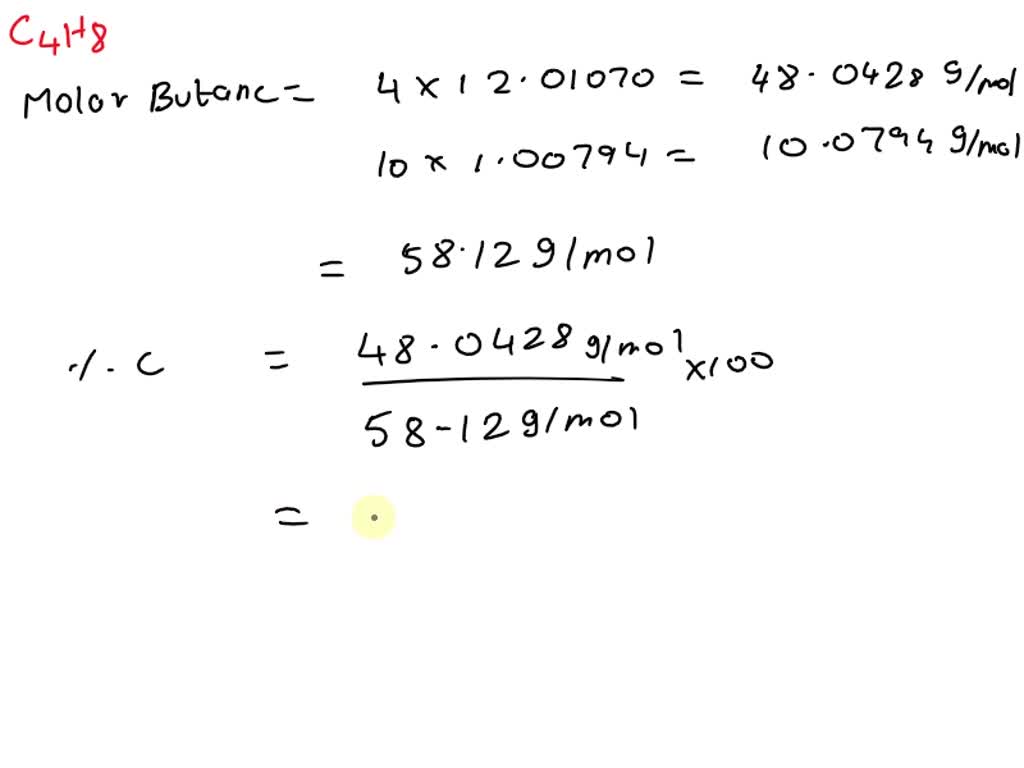SOLVED Butane (C4H10) is the liquid fuel in lighters. How many grams