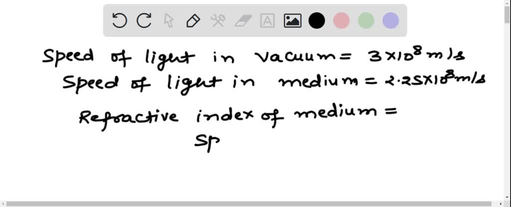 SOLVED 1 The Index Of Refraction Of A Medium Is 1 575 What Is The solved-1-the-index-of-refraction-of-a-medium-is-1-575-what-is-the