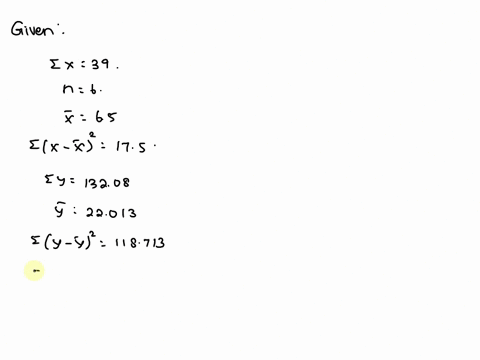 based-on-the-data-shown-below-calculate-the-regression-line-each-value-to-at-least-two-decimal-places-y-x-x-y-4-25-5-2865-6-336-7-3465-8-372-9-3925-10-426-11-4665-12-476-13-5095-14-565-15-57-95965