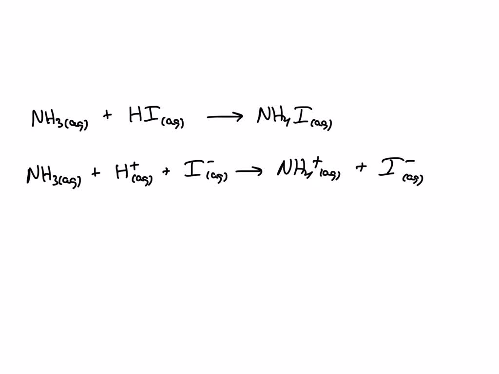 SOLVED: What is the net ionic equation for the reaction of aqueous