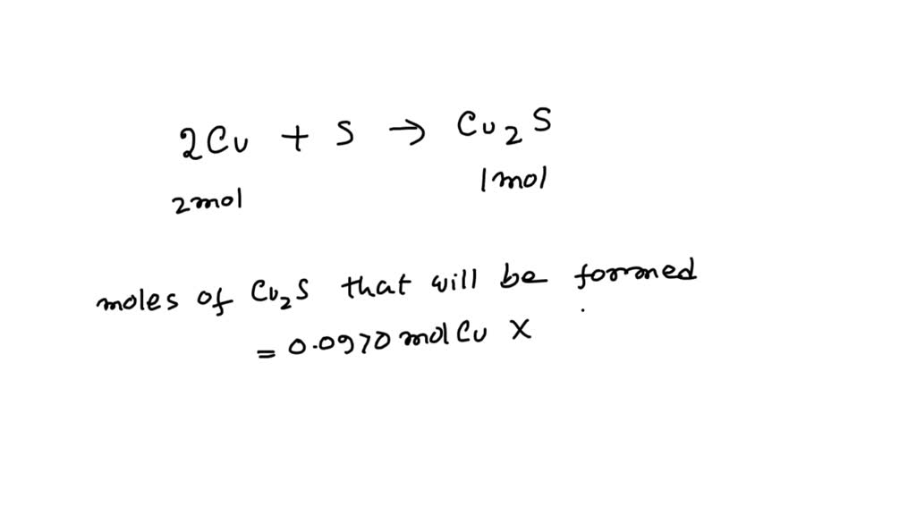 copper and sulfur experiment