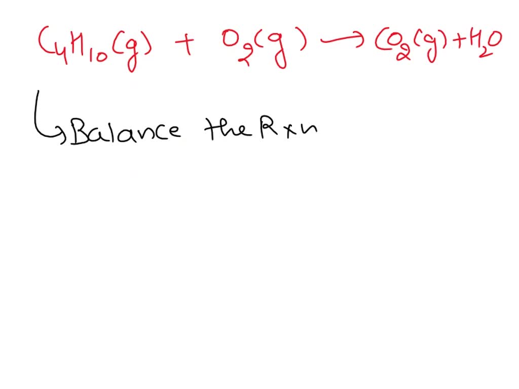 SOLVED Butane, C4H10, is flammable and used in butane lighters. What