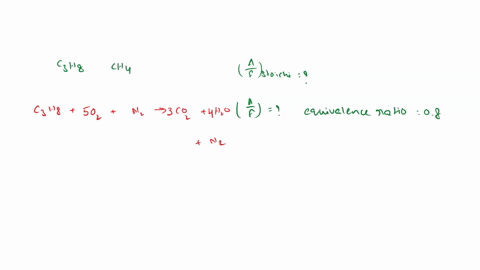 consider-a-fuel-which-is-an-equimolar-mixture-of-propane-c3h8-and-natural-gas-ch4-write-out-the-complete-stoichiometric-combustion-reaction-for-this-fuel-burning-with-air-and-determine-the-s-33966