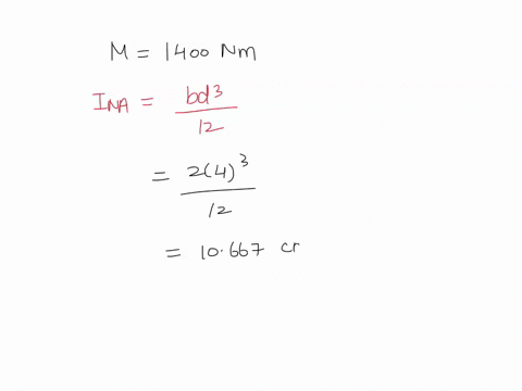 a-beam-is-loaded-by-a-couple-of-m-1400n-n-m-at-each-of-its-ends-as-shown-the-beam-is-of-steel-and-has-a-rectangular-cross-section-determine-the-maximum-bending-stress-in-the-beam-a-beam-is-l-36019