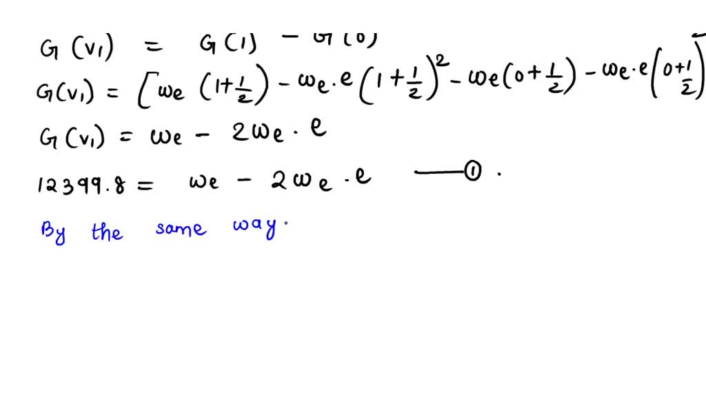 SOLVED Write a formula to find the vibrational energy levels of HCl.