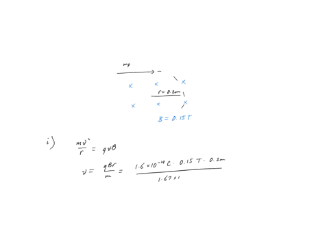 3-a-proton-moves-in-a-particle-accelerator-of-diameter-40-mathrmcm-perpendicular-to-a-magnetic-field-equal-to-0150-mathrmt-find-i-the-speed-of-the-proton-and-ii-the-period-of-the-motion-iii-the-work-d
