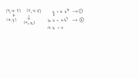 find-the-equation-of-the-exponential-function-that-passes-through-the-points-3-102-and-5-154-round-your-values-for-a-and-to-3-decimal-places-if-necessary-decide-whether-the-following-sets-of-47655
