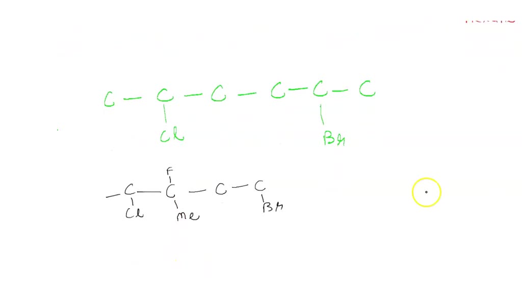 SOLVED Add wedgeanddash bonds to give (3R)Sbromo2chloro3fluoro