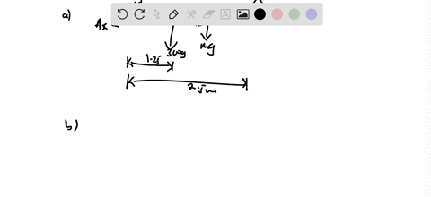 static-equilibrium-a-uniform-beam-of-length-2sm-and-mass-300kg-is-attached-to-wall-by-hinge-the-beam-is-free-to-rotate-at-the-hinge-see-figure-the-beam-is-maintained-horizontally-by-a-light-85144
