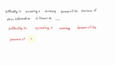 difficulty-in-accessing-a-memory-because-of-the-presence-of-other-information-is-known-as-______-2-88839