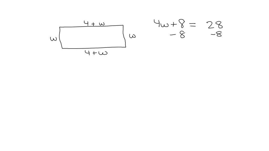 SOLVED: A rectangle has a perimeter of 24m. Express the area A of the ...