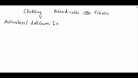 what-is-clotting-of-blood-write-a-flow-chart-showing-major-events-taking-place-in-clotting-of-blood-03227