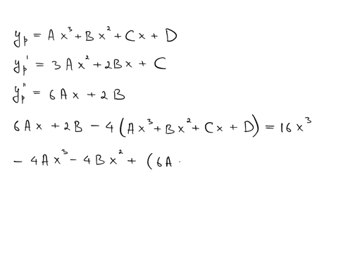 1-point-we-consider-the-non-homogeneous-problem-yprime-prime-4-y16-x3-first-we-consider-the-homogeneous-problem-yprime-prime-4-y0-1-the-auxiliary-equation-is-a-r2b-rcsquare0-2-the-roots-of-the-auxilia