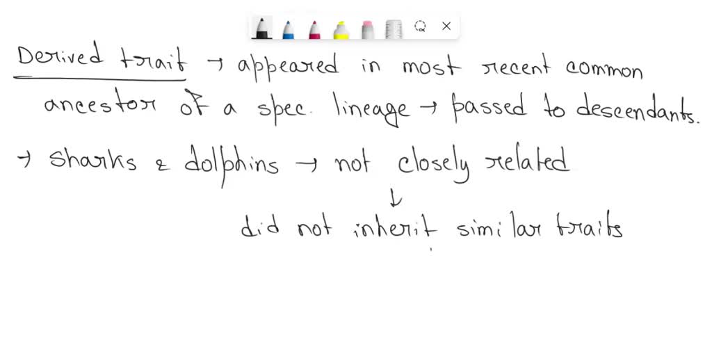 SOLVED: Sharks and dolphins (aquatic mammals) have fairly similar