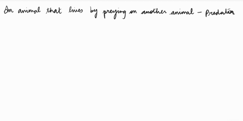 what-is-an-animal-that-lives-by-preying-on-other-animals-70064