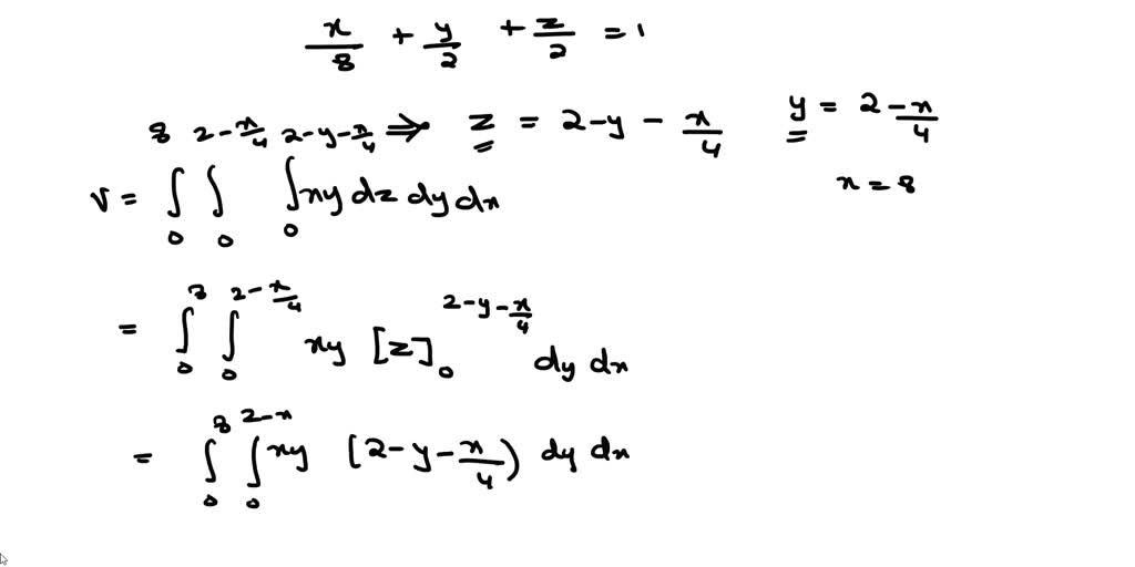 solved-evaluate-the-triple-integral-exydv-where-e-is-the-solid