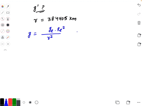 what-is-the-acceleration-due-to-earths-gravity-at-a-distance-from-the-center-of-the-earth-equal-to-the-orbital-radius-of-the-moon-hint-use-equation-12-4-to-find-the-acceleration-of-gravity-except-repl