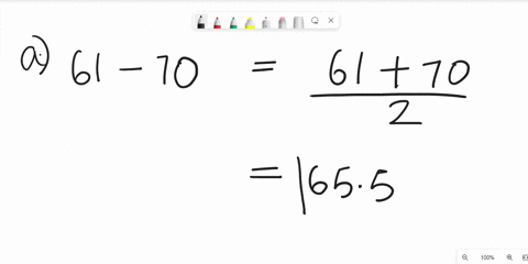 estimating-a-mean-consider-the-frequency-distribution-for-12-test-scores-score-frequency-61-70-2-71-80-4-81-90-5-91-100-1-round-class-midpoints-to-1-decimal-place-a-the-class-midpoint-for-th-76943