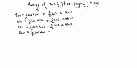 a-system-has-two-modes-of-oscillation-one-with-frequency-wthe-other-with-frequency-2-the-ground-state-energy-of-the-system-has-an-energy-eigen-yalue-of-hwif-the-system-is-in-contact-with-a-h-41309