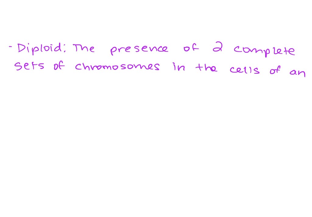 SOLVED If a typical somatic cell in a diploid organism has 50