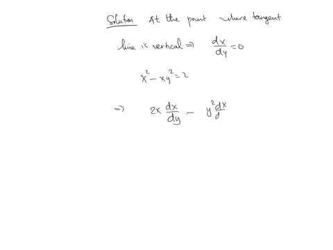 find-all-points-satisfying-the-equation-x2axy22-where-the-tangent-line-is-vertical-give-your-answers-in-xyxy-coordinates-with-commas-between-points-81889