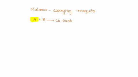 a-species-of-malaria-carrying-mosquito-lives-in-a-forest-in-which-two-species-of-monkey-a-and-b-coexist-species-a-is-resistant-to-malaria-but-species-b-is-not-the-malaria-carrying-mosquito-i-53552