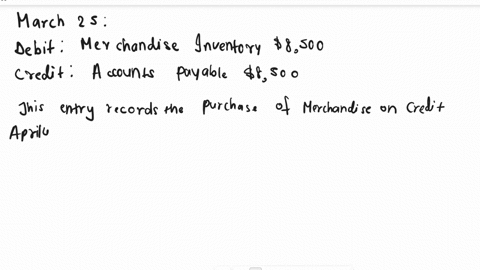 a-company-that-uses-the-perpetual-inventory-system-and-the-gross-method-of-accounting-for-purchases-purchased-8500-of-merchandise-on-march-25-with-credit-terms-of-210-n30-the-invoice-was-pai-98316