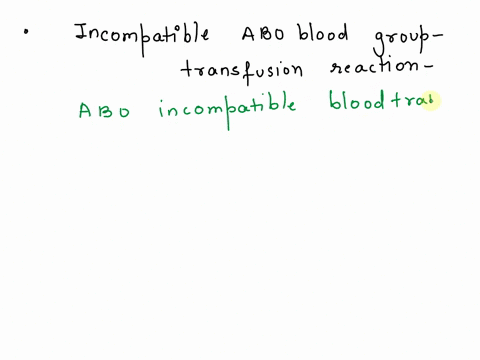 how-can-you-explain-that-an-incompatible-abo-blood-group-will-generate-a-transfusion-reaction-the-first-time-a-transfusion-is-given-while-rh-incompatibility-creates-a-problem-the-second-time-08958