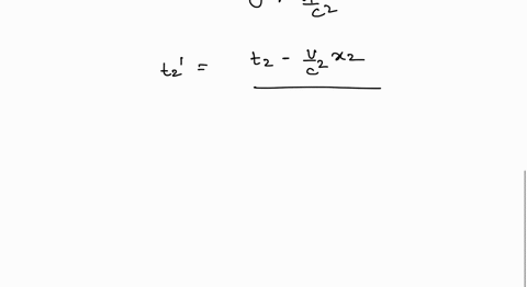 two-events-occur-in-an-inertial-system-k-at-the-same-time-but-7-km-apart-what-is-the-time-difference-measured-in-a-system-k-moving-parallel-to-these-two-events-when-the-distance-separation-o-54031