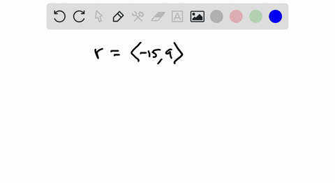 express-the-vector-as-a-linear-combination-of-the-unit-vectors-i-and-j-mathbfrlangle-159rangle-2-11526