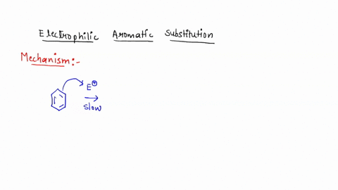 in-an-electrophilic-aromatic-substitution-eas-reaction-the-benzene-ring-acts-as-a-nucleophile-that-attacks-an-electrophile-the-reaction-mechanism-below-outlines-the-flow-of-electrons-that-oc-90495