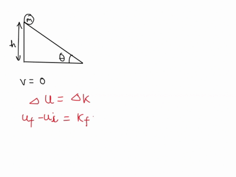 cylinder-of-mass-m-and-radius-r-has-a-moment-of-inertia-of-mr2-the-cylinder-is-released-from-rest-at-a-height-h-on-an-inclined-plane-and-rolls-down-the-plane-without-slipping-what-is-the-vel-14268