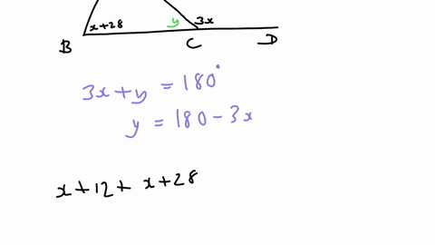 Apply the vertical angles theorem to determine the m∠ G C F...