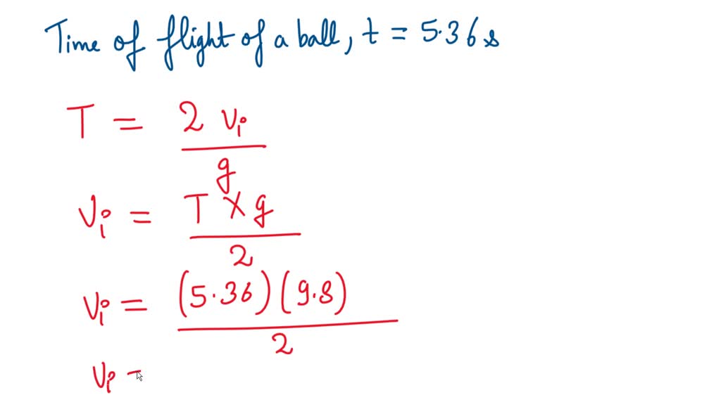 SOLVED Amy throws a tennis ball vertically upward. The ball returns to the point of release