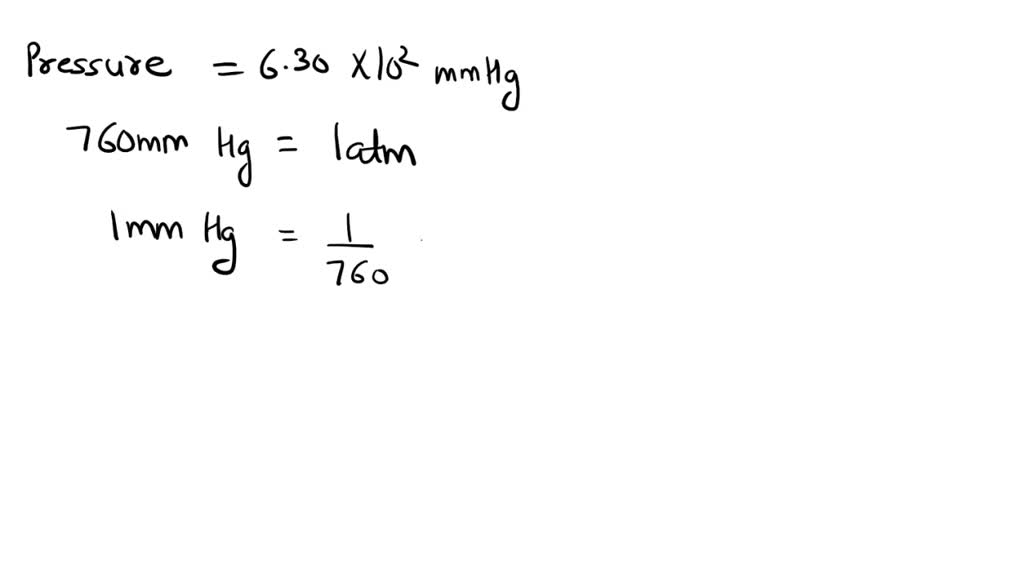 SOLVED An airplane cabin is pressurized to 5.80Ã—10^2 mmHg. What is