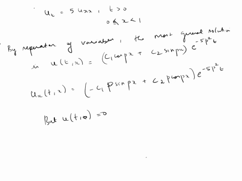 let-u-be-the-solution-to-the-initial-boundary-value-problem-for-the-heat-equation-dutx-5dultx-tem-x-e-01-with-initial-condition-u0x-fx-where-f0-0-and-f-1-0and-with-boundary-conditions-ut-0-0-62813